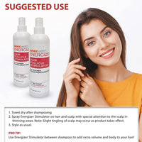 Thumbnail for Hobe Labs Energizer Hair Follicle Stimulator with Jojoba and Vitamin B-5 for Thicker, Fuller Hair, 8 oz