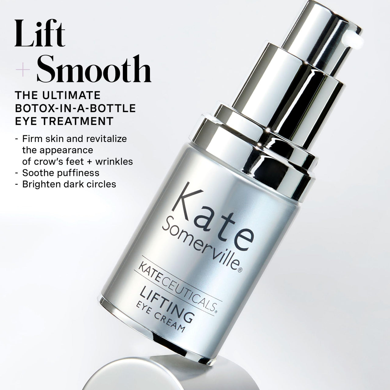 Kate Somerville KateCeuticals Lifting Eye Cream – Powerful Anti-Aging Treatment, Visibly Smooths Fine Lines & Wrinkles, 0.5 Fl Oz