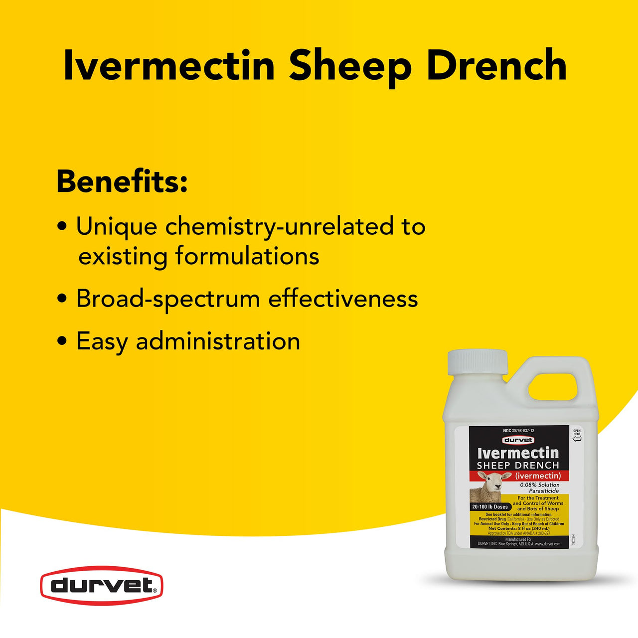 Durvet Ivermectin Sheep Drench