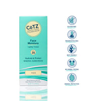 Thumbnail for CoTZ Face Moisture Lightly Tinted Mineral Sunscreen Broad Spectrum SPF 35; 1.5 oz / 42.5 g