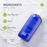 Thumbnail for Truremedy Naturals 12 oz Tea Tree Oil Body Wash - Invigorating Tea Tree Soap with Peppermint, Aloe, Eucalyptus, Coconut and Olive Oil - Refreshing Body Wash for Men and Women - Shower Gel Cleanser