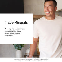 Thumbnail for THORNE - Trace Minerals - Dietary Supplement with Zinc, Boron & Selenium - Chelated Forms - Comprehensive Formula - 90 Capsules