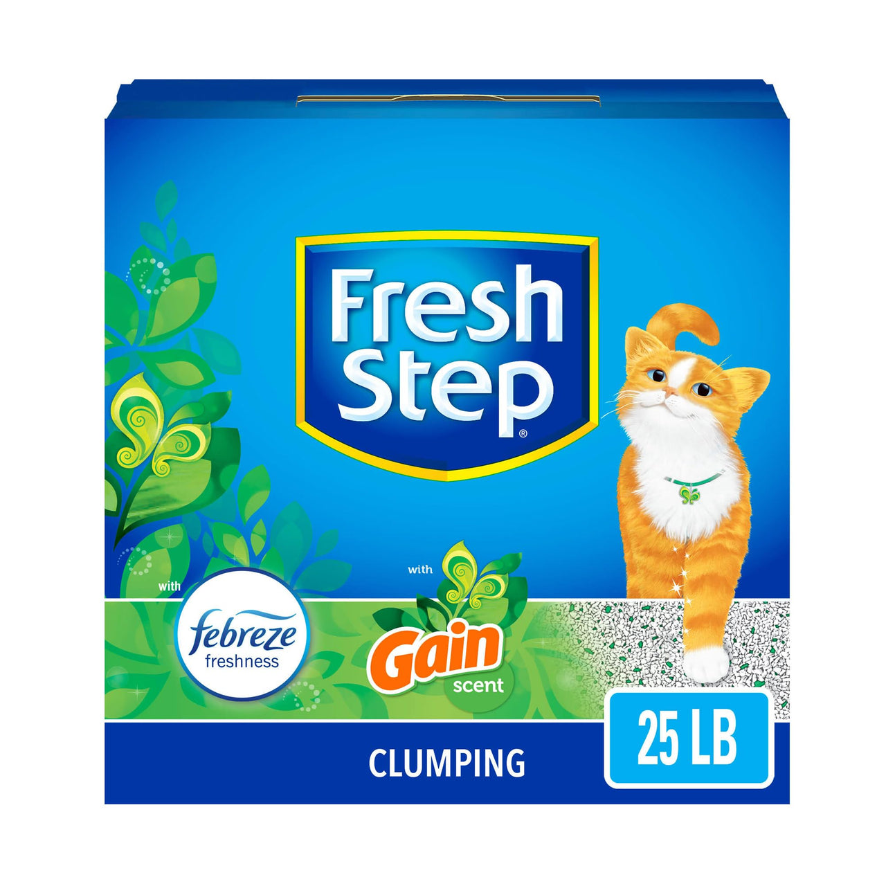 Fresh Step, Clumping Cat Litter with Gain Scent, 400 Ounce