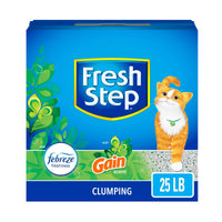 Thumbnail for Fresh Step, Clumping Cat Litter with Gain Scent, 400 Ounce