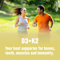Thumbnail for TALYA Vitamin D3 & K2 | Liquid Vitamin D3 with K2 Drops | 1000 IU | Immune Support - Helps Support Strong Bones & Healthy Heart | Non-GMO | Vegan | 60 Servings, 0.34 fl.oz