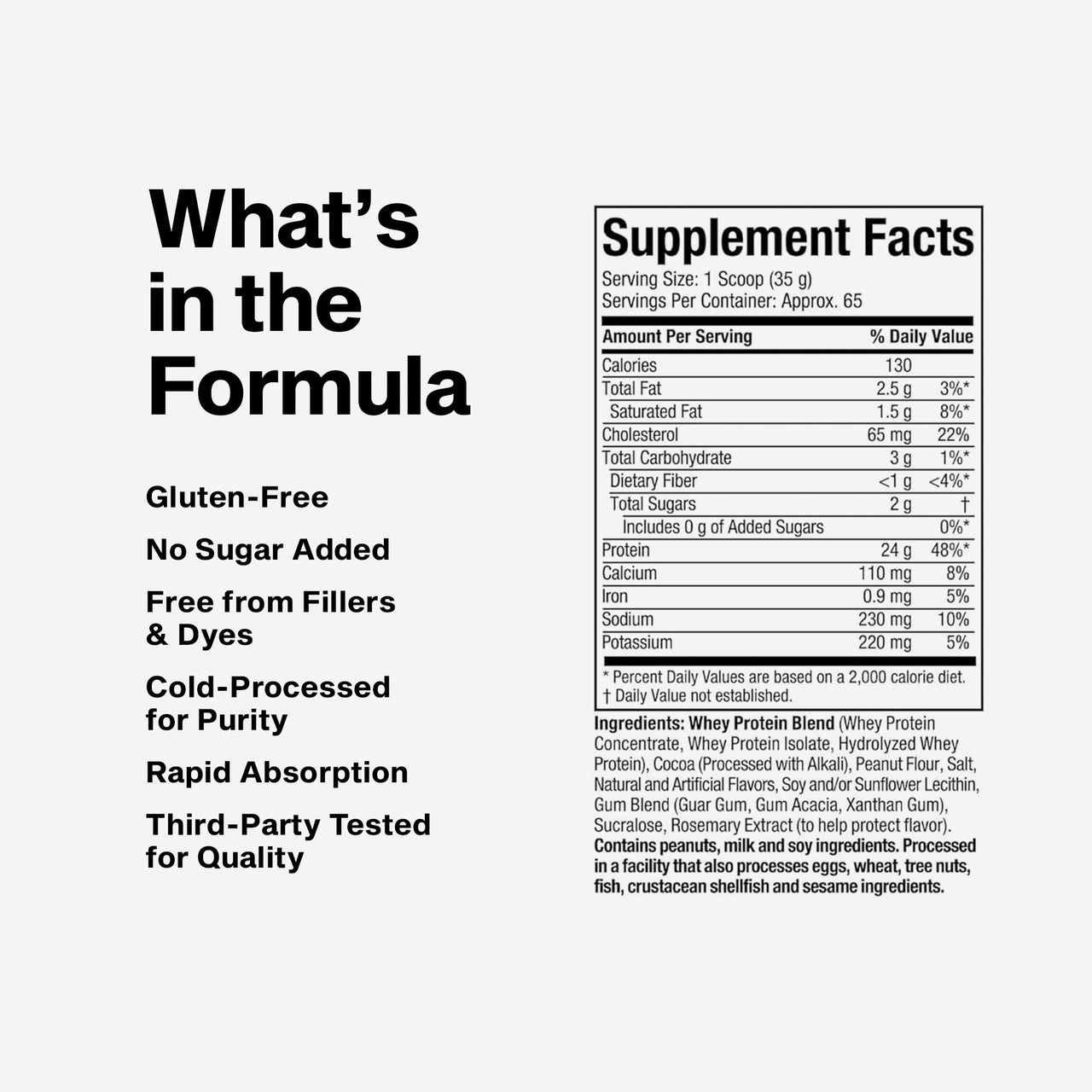 Muscletech Whey Protein Powder (Chocolate Peanut Butter, 5LB) - Nitro-Tech Whey Protein Isolate Smoothie Mix for Lean Muscle & Fast Recovery - 24g of Whey Gold Protein for Women & Men - Gluten-Free