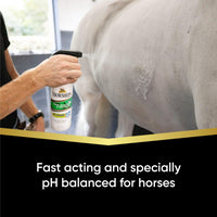 Thumbnail for Absorbine ShowSheen Stain Remover & Horse Whitener, Oxi-Eraser Stain Lifters, 20oz