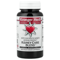 Thumbnail for Kroeger Herb Kidney Care Blend Vegetarian Capsules, 100 Count