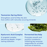 Thumbnail for Sand & Sky Hyaluronic Acid Serum for Face - Hydrating Serum with Probiotics & Fermented Sea Kelp, Fine Line Reducing Face Serum, Plumps Skin & Smooths Wrinkles, 1 fl oz