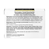 Thumbnail for Neutrogena Original Amber Bar Fragrance-Free Facial Cleansing Bar with Glycerin, Pure & Transparent Gentle Face Wash Bar Soap, Free of Harsh Detergents, & Dyes, Hypoallergenic, 3.5 Oz