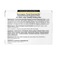 Thumbnail for Neutrogena Original Transparent Facial Cleansing Bar, Fragrance-Free Glycerin Face Wash Bar Soap for Gentle Daily Cleansing, Hypoallergenic & Dye-Free Pure Facial Soap, 3.5 oz