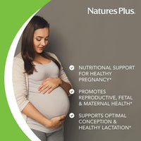 Thumbnail for NaturesPlus Source of Life Prenatal - 180 Tablets - Multivitamin & Mineral Supplement with Iron - Nutritional Support for Pregnancy - Gluten Free, Vegetarian - 90 Servings