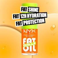 Thumbnail for NYX PROFESSIONAL MAKEUP Fat Oil Chillz, Moisturizing, Shiny and Vegan Tinted Lip Gloss - Citrus Chiller (Sheer Orange)