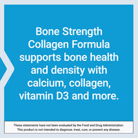 Thumbnail for Life Extension Bone Strength Collagen Formula, Calcium Collagen chelate, Calcium fructoborate, Vitamin D3, Magnesium Citrate, Silicon, Boron, Gluten-Free, Non-GMO, 120 Capsules
