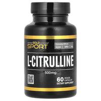 Thumbnail for California Gold Nutrition Sport, L-Citrulline, Kyowa Hakko, 500 mg, 60 Veggie Capsules