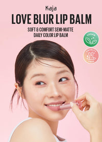 Thumbnail for KAJA Lip Balm - Love Blur 01 Pure Cupid | Soft & Comfort Semi-Matte Blurring Daily Color, Shea Butter, Avocado Oil, Citrus Unshiu Peel Extract, Vitamin E Infused, Stocking Stuffers, 0.14 Oz