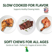 Thumbnail for Loving Pets Natural Value All Natural Soft Chew Duck Sticks For Dogs, 14-Ounce