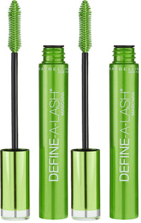 Thumbnail for Maybelline Lengthening Mascara, Very Black | Define-A-Lash | Washable Formula | Longer-looking Lashes | Pack of 2