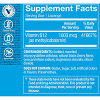Thumbnail for The Vitamin Shoppe Vitamin B12 1,000MCG - Energy Production, Nervous System & Red Blood Cell Support, Daily B Vitamin