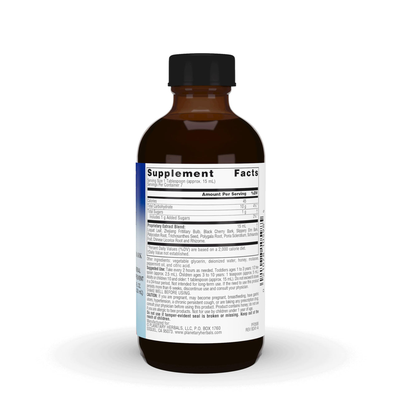 Planetary Herbals Planetary Loquat Respiratory Syrup for Kids, 4 Fluid Ounce