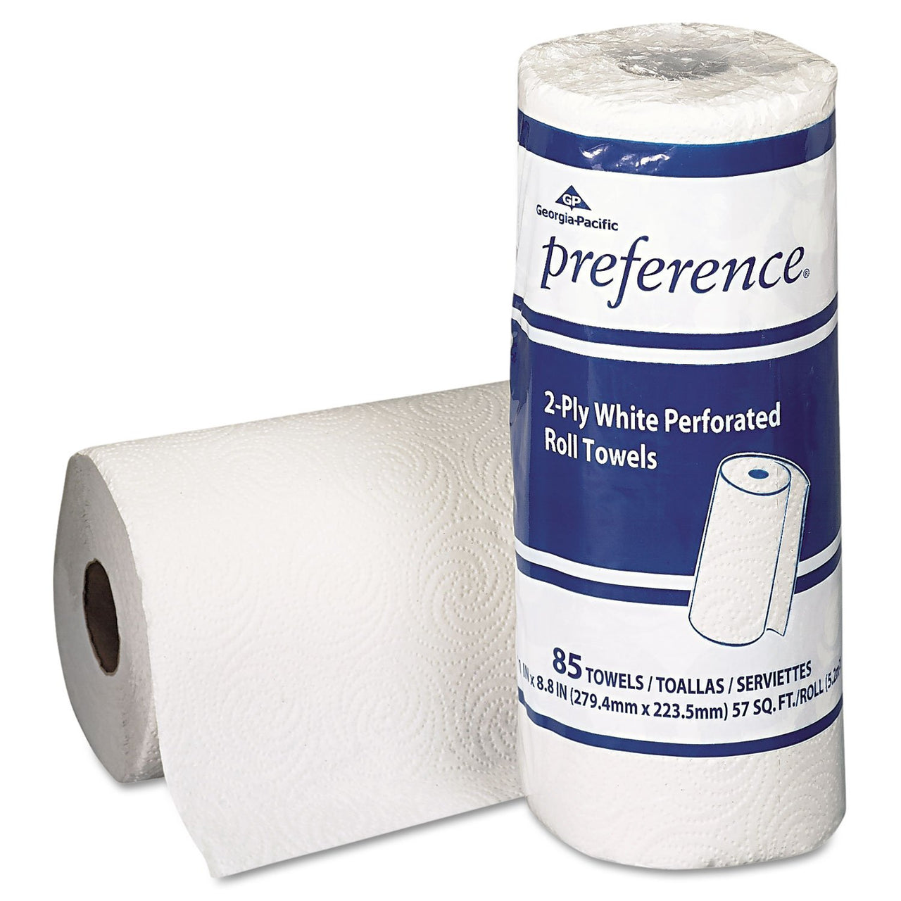 Pacific Blue Select Kitchen Paper Towel, 2-Ply Perforated Roll, 8 4/5 in x 11 in, 30 Count