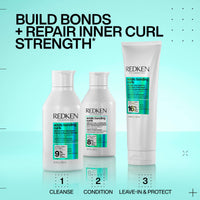 Thumbnail for Redken Acidic Bonding Curls Leave-In Treatment For Curly & Coily Hair - Heat Protectant, Repairs & Defines Damaged Curls, Detangles & Conditions