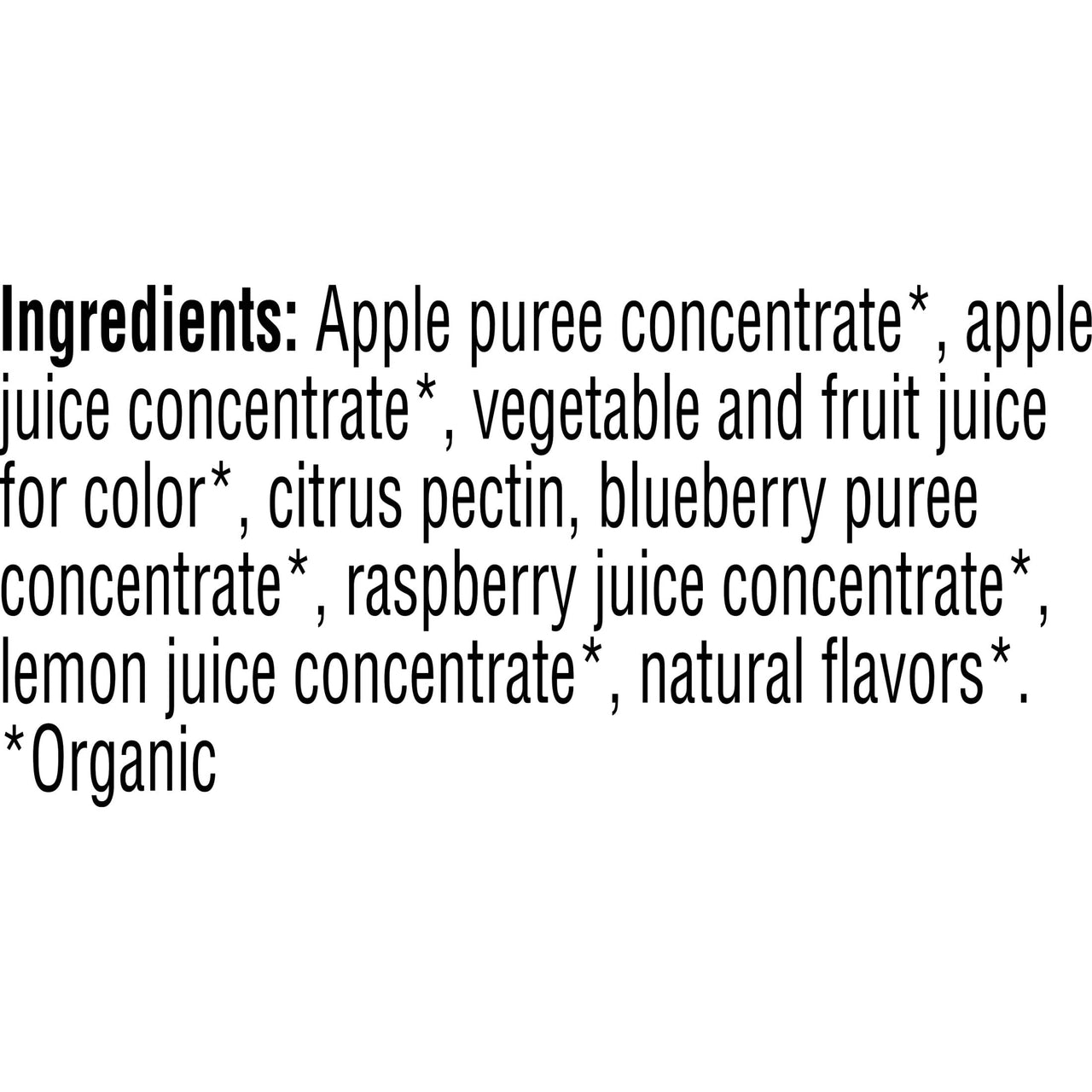 Pure Organic Twisted Fruit Bites, Kids Snacks, Fruit Snacks, Blueberry Raspberry (16 Pouches)