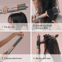 Thumbnail for Dyson Airwrap™ Multi-Styler Complete Long, Nickel/Copper