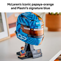 Thumbnail for LEGO Editions McLaren MasterCard F1 Team Oscar Piastri Helmet - Building Set for Teens, Ages 14+ - F1 Bedroom, Office or Shelf Decor for Fans - Gift for Teenage Boys & Girls - 43017