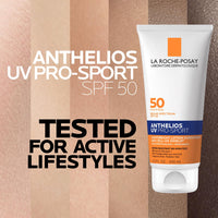 Thumbnail for La Roche-Posay Anthelios UV Pro-Sport SPF 50 Sunscreen for Face & Body, Water & Sweat Resistant with Non-Drip Formula, Invisible Broad Spectrum Sunscreen Lotion, Lightweight & Breathable, 6.7 Fl Oz