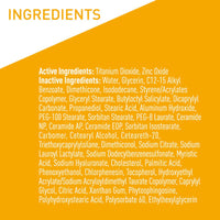 Thumbnail for CeraVe 100% Mineral Sunscreen SPF 50 with Zinc Oxide & Titanium Dioxide, Hyaluronic Acid & Ceramides, Oil Free & Non-Greasy, Hydrating Mineral Sunscreen For Body, 5 oz