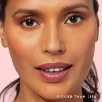 Thumbnail for LAURA GELLER NEW YORK Jelly Balm Moisturizing Tinted Lip Balm - Figger Than Life - Hydrating Vitamin E - Semi-Shine Finish