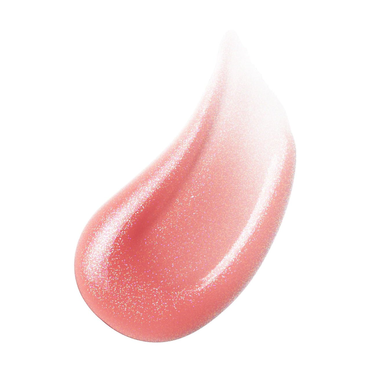 Buxom Full-On Plumping Lip Polish, Tinted Lip Plumper Gloss with Peptides & Vitamin E, High-Shine Lip Gloss that Nourishes, Vegan, AV April (Sheer Pinky Peach Sparkle)