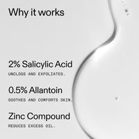 Thumbnail for The INKEY List Salicylic Acid Cleanser - Daily Exfoliating Cleanser with 2% Salicylic Acid & Zinc PCA, Unclogs Pores, Anti Acne, Reduces Blackheads & Excess Oil for Clearer Skin
