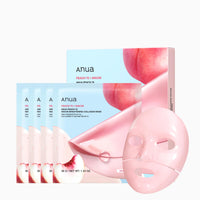 Thumbnail for ANUA Peach 70 Niacin Brightening Collagen Mask, Overnight Face Mask for Glass Skin, Niacinamide, Collagen Facial Mask, Glow up with Hydration, Natural Color, Korean Skin Care (38g, 4ea)