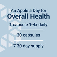 Thumbnail for Life Extension AppleWise, Apple polyphenol Extract for Heart, Cellular and Colon Health, Gluten Free, Non-GMO, Vegetarian, 30 Capsules
