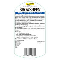Thumbnail for Absorbine ShowSheen Miracle Groom Waterless Shampoo, 5-in-1 Formula for Coat, Mane & Tail, 32oz