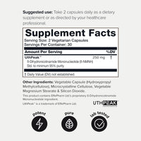 Thumbnail for NMNH Supplement – Clinically Studied UthPeak™ – 95% Highly Purified & Third-Party Tested for NAD+ & Healthy Aging Support