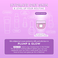 Thumbnail for Glow Recipe Plum Plump Hyaluronic Acid Face Cream - Hydrating, Firming & Plumping Facial Moisturizer for Women & Men - Korean Skin Care with Polyglutamic Peptides to Reduce Dry Skin Wrinkles (50ml)