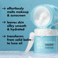 Thumbnail for e.l.f. SKIN Holy Hydration! Makeup Melting Cleansing Balm JUMBO, Face Cleanser & Makeup Remover, Infused with Hyaluronic Acid to Hydrate Skin, 3.5 Oz