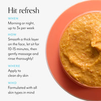 Thumbnail for Bliss Pumpkin Powerhouse & Resurfacing Enzyme Mask - 10% AHA Pumpkin Blend with Prebiotics and Hyaluronic Acid for Smooth, Glowing Skin - Vegan, Clean, Cruelty-Free (1.7 Oz)