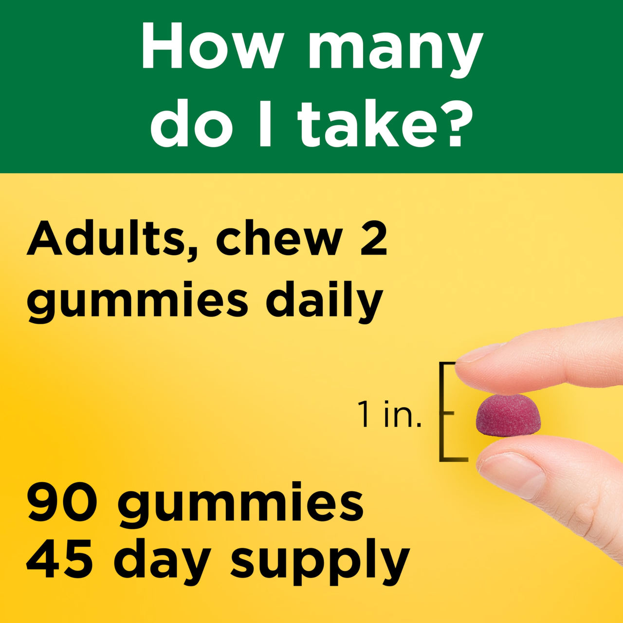 Nature Made High Absorption Magnesium Citrate 200 mg per serving, Magnesium Supplement for Muscle, Nerve, Bone and Heart Support, 90 Magnesium Gummies, 45 Day Supply