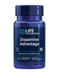 Thumbnail for Life Extension Dopamine Advantage, Cognitive Health, Mental Sharpness, Motivation, Vitamin B12, phellodendron bark Powder, Gluten Free, Non-GMO, Vegetarian, 30 Capsules