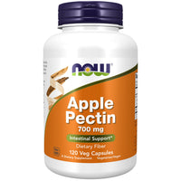 Thumbnail for NOW Foods Supplements, Apple Pectin 700 mg, Dietary Fiber, Intestinal Support*, 120 Veg Capsules