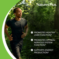 Thumbnail for NaturesPlus Choline & Inositol - 500 mg, 60 Vegetarian Tablets - Nervous System Support & Healthy Liver Function - Gluten-Free - 60 Servings