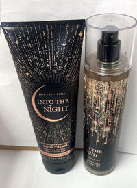 Thumbnail for Bath & Body Works - Into the Night - Fine Fragrance Mist and Ultra Shea Body Cream - Full Size (Packaging Varies)