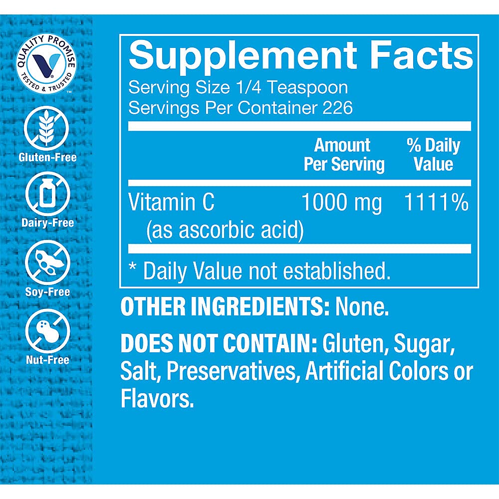 The Vitamin Shoppe Vitamin C 1,000MG - Immune Support, Antioxidant Protection & Collagen Formation, Daily Vitamin