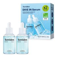 Thumbnail for Torriden DIVE IN Hyaluronic Acid Serum 50ml(1.69 fl.oz.) * 2 (Pack of 2) | Deep Hydration to Get Glow Skin | Hyaluronic Acid, Panthenol, Allantoin | Korean Facial Serum