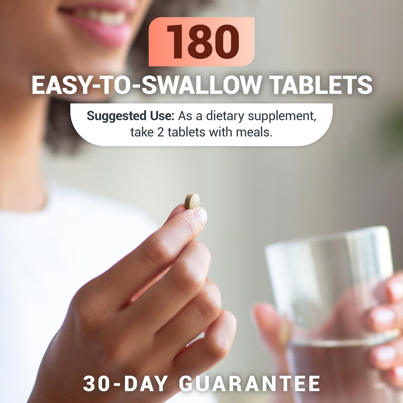 Dr. Berg Advanced Digestive Enzymes with Apple Cider Vinegar - Includes Digestive Health Ingredients Like Betaine Hydrochloride (HCI), Ginger Root & Peppermint Leaf - 180 Tablets