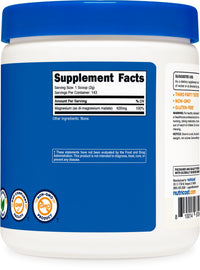 Thumbnail for Nutricost Magnesium Malate Powder (300g) - 420mg of Magnesium Per Serving - Non-GMO, Gluten Free